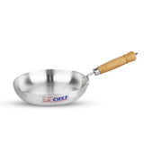 Aluminum Round Frying Pan Cooking Pan without Lid - Majestic Chef UK