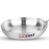 Aluminum Round Frying Pan Cooking Pan without Lid - Majestic Chef UK