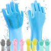 Chef Silicone Full Finger Gloves – For Home (random Colors)
